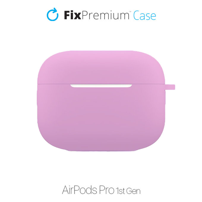 Силиконов калъф за AirPods Pro, Лила, Lila