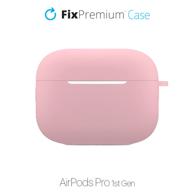 Силиконов калъф за AirPods Pro, Розово, Pink