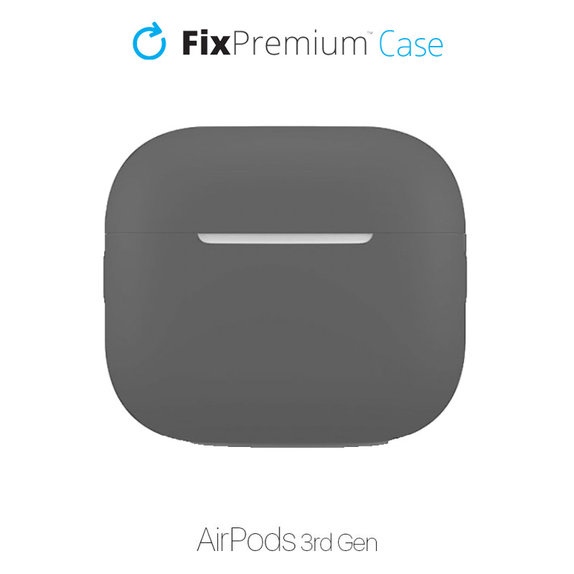 Силиконов калъф за AirPods 3, Space Grey