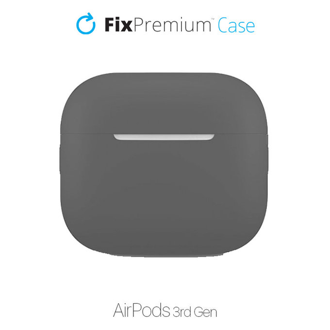 Силиконов калъф за AirPods 3, Space Grey