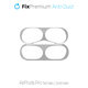 Анти-прах лепенка за AirPods Pro, сребърен, silver, FixPremium