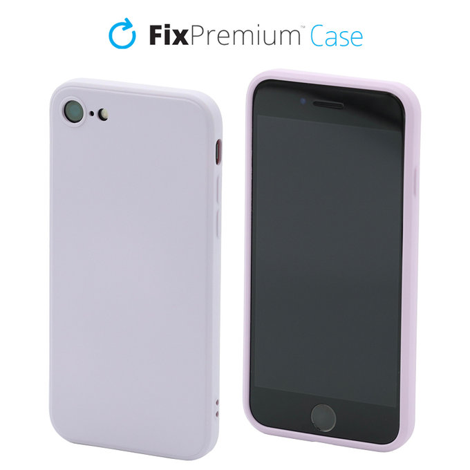 Силиконов калъф за iPhone 7, 8, SE 2020 & SE 2022, Лилаво, Purple