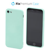 Силиконов калъф за iPhone 7, 8, SE 2020 & SE 2022, Light Cyan