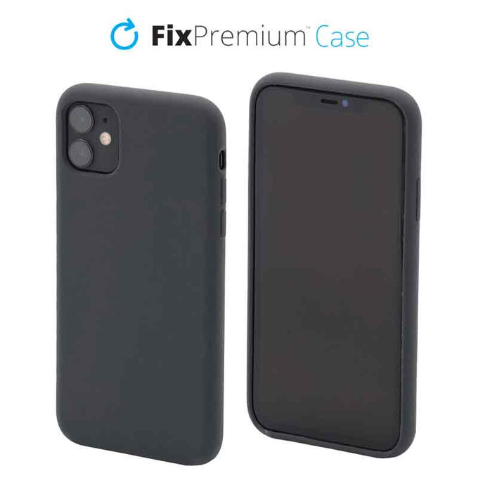 Силиконов калъф за iPhone 11, космическо сиво, Space Grey