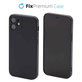 Силиконов калъф за iPhone 12 mini, Черно, Black
