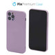 Силиконов калъф за iPhone 12 Pro, лилав, Лилаво, Purple