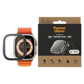 Закалено стъкло Full Body AB за Apple Watch Ultra 2 49 mm, Черно, PanzerGlass