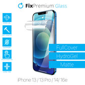 Хидрогел матов протектор за екран за iPhone 13, 13 Pro и 14, FixPremium