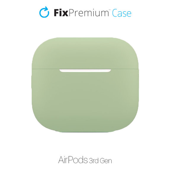 Силиконов калъф за AirPods 3, Зелено, Green