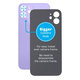 задния капак с голям отвор за камера за iPhone 12, лилав. Purple