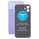 задния капак с голям отвор за камера за iPhone 12 Mini, лилав. Purple