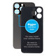 задния капак с голям отвор за камера за iPhone 14 Pro Max, Space Black