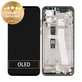 дисплей за Motorola Edge 30 Neo XT2245, Тъчскрийн и рамка, 5D68C21403, Black Onyx, Genuine Service Pack