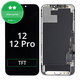 Дисплей In-Cell HD+ за iPhone 12, 12 Pro, Тъчскрийн с рамка