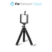 Трипод за смартфон, Черно, Black, FixPremium