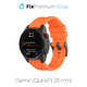 Силиконова каишка за Garmin (QuickFit 26mm), Oранжев, Orange, FixPremium