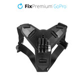 Стойка за каска за GoPro, Черно, Black