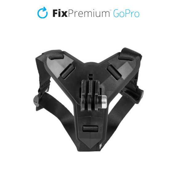 Стойка за каска за GoPro, Черно, Black