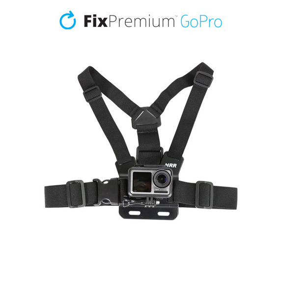 Стойка за тяло за GoPro, Черно, Black
