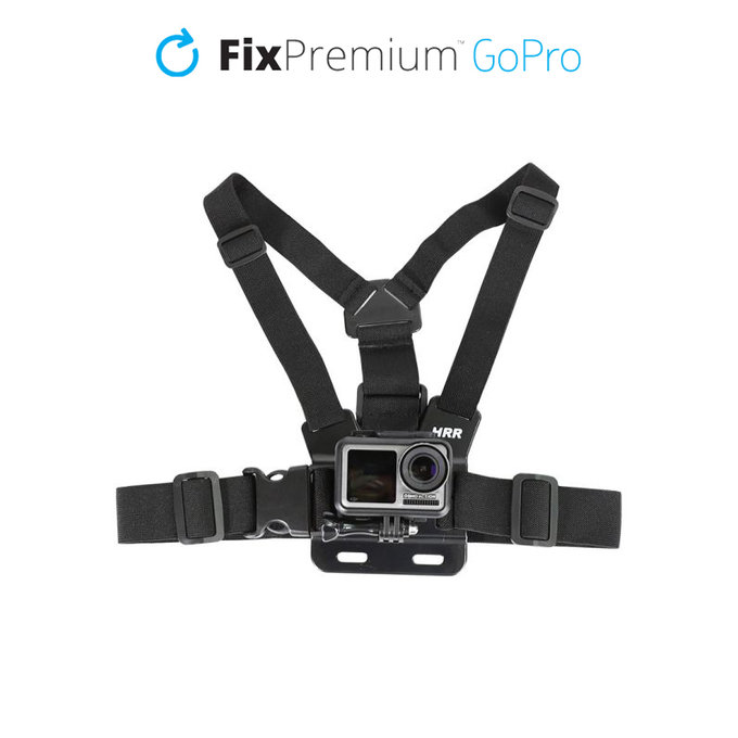 Стойка за тяло за GoPro, Черно, Black