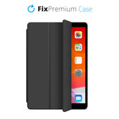 Силиконов калъф Flip за iPad 10.2 (7th, 8th, 9th Gen), Черно, Black, FixPremium