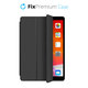 Силиконов калъф Flip за iPad 10.2 (7th, 8th, 9th Gen), Черно, Black, FixPremium
