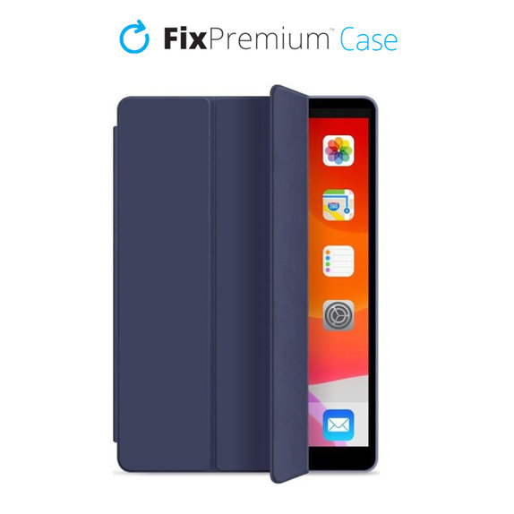 Силиконов калъф Flip за iPad 10.2 (7th, 8th, 9th Gen), Синьо, Blue, FixPremium
