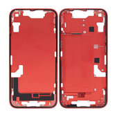 Средна рамка за iPhone 14, червен, Red