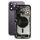Заден корпус с малки части за iPhone 14 Pro Max, Deep Purple