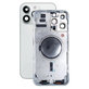 Заден корпус за iPhone 14 Pro Max, сребрист, Silver