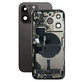 Заден калъф със малки части за iPhone 14 Pro, Space Black