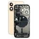 Заден калъф със малки части за iPhone 14 Pro, Злато, Gold