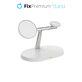 MagSafe стойка 3в1 за iPhone, Apple Watch и AirPods, Бял, White, FixPremium