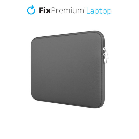 Калъф за лаптоп 13", Сив, Grey, FixPremium