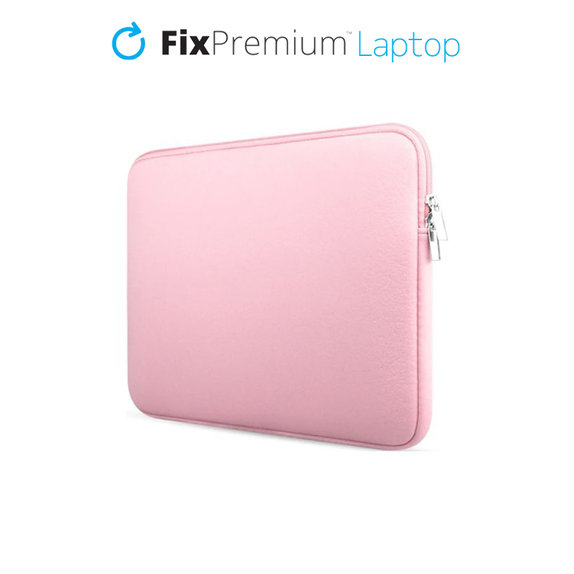 Калъф за лаптоп 13", Розово, Pink, FixPremium