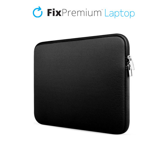 Калъф за лаптоп 14", Черно, Black, FixPremium