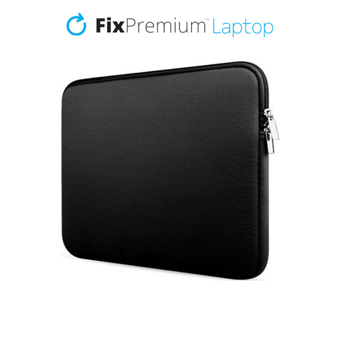 Калъф за лаптоп 15,6", Черно, Black, FixPremium