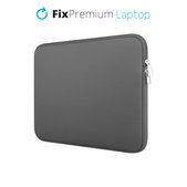 Калъф за лаптоп 15,6", Сив, Grey, FixPremium