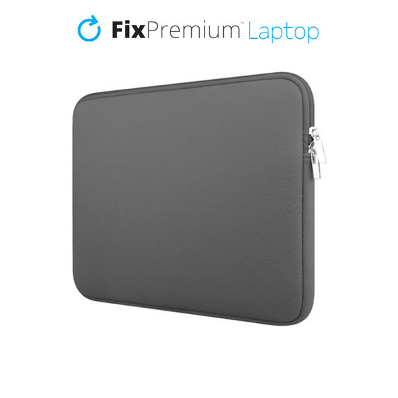 Калъф за лаптоп 15,6", Сив, Grey, FixPremium