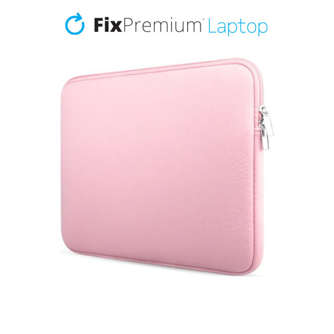 Калъф за лаптоп 15,6", Розово, Pink, FixPremium