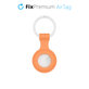 Силиконов ключодържател за AirTag, Oранжев, Orange, FixPremium