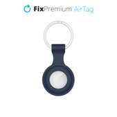 Силиконов ключодържател за AirTag, Синьо, Blue, FixPremium