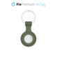 Силиконов ключодържател за AirTag, тъмно зелен, dark Зелен, Green, FixPremium