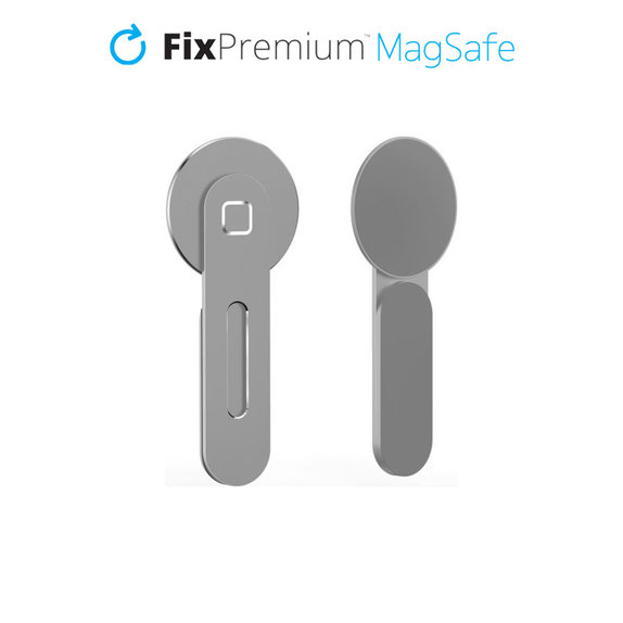 MagSafe държач за iPhone за лаптоп, Cребрист, Silver, FixPremium