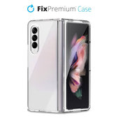 Силиконов калъф за Samsung Z Fold 3, Прозрачен, Transparent
