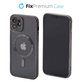 Калъф Crystal с MagSafe за iPhone 12, Черно, Black
