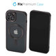 Калъф Crystal с MagSafe за iPhone 13 & 14, Черно, Black