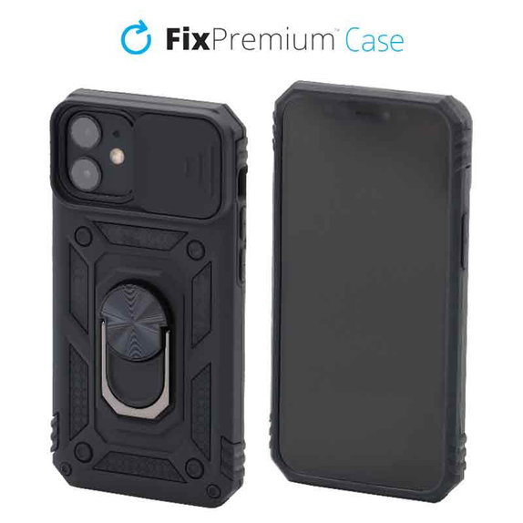 Калъф CamShield за iPhone 12 mini, Черно, Black