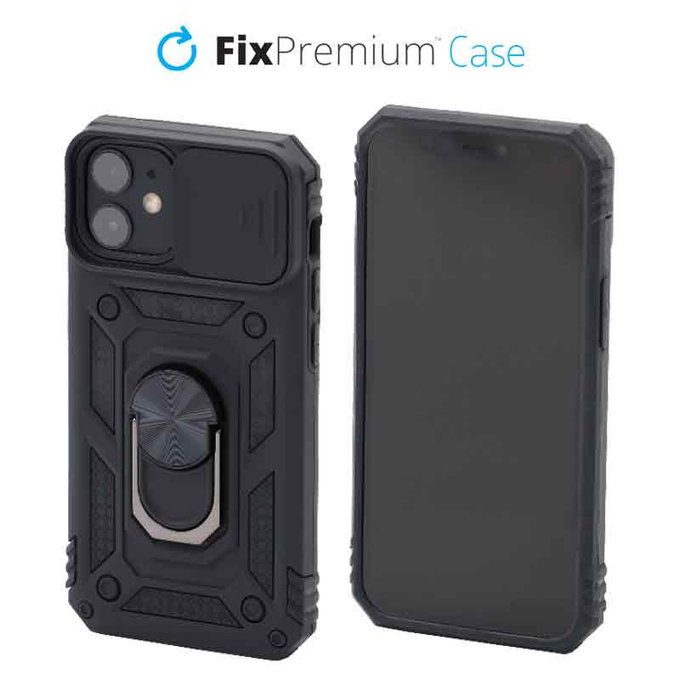 Калъф CamShield за iPhone 12 mini, Черно, Black