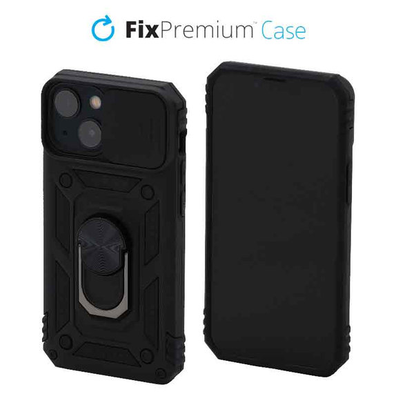 Калъф CamShield за iPhone 13 mini, Черно, Black